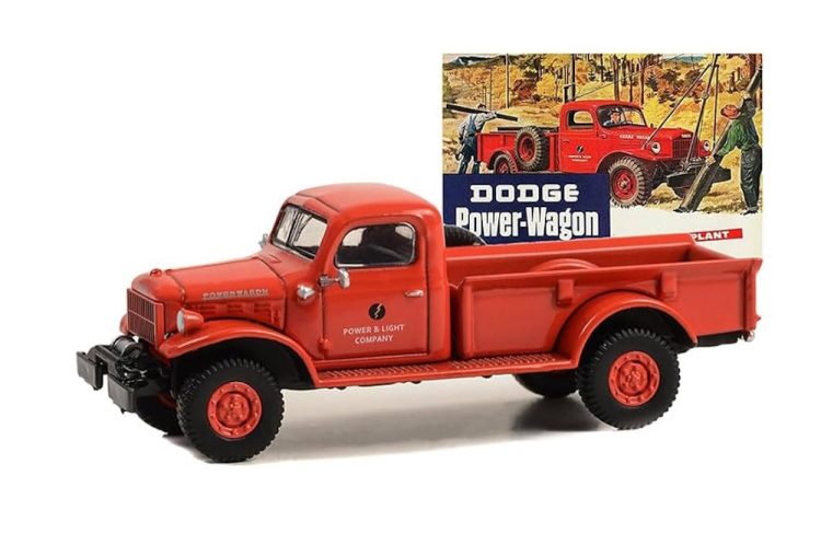 Greenlight - 1:64 Vintage Ad Cars Series 9 1945 Dodge Power Wagon (Chase)