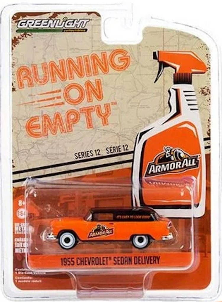 Greenlight - 1:64 Running on Empty Series 12 1955 Chevrolet Sedan Delivery, ArmorAll - Image 2