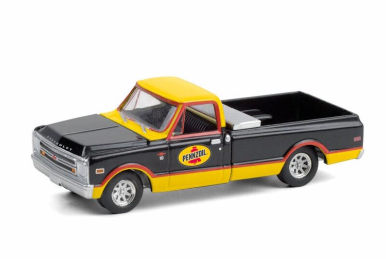 Greenlight - 1:64 Running on Empty Series 12 1968 Chevrolet C-10, Pennzoil