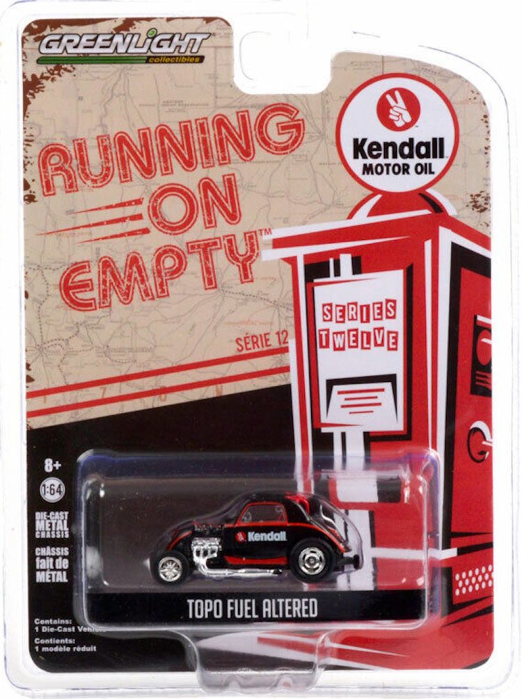 Greenlight - 1:64 Running on Empty Series 12 Topo Fuel Altered, Kendall - Image 2