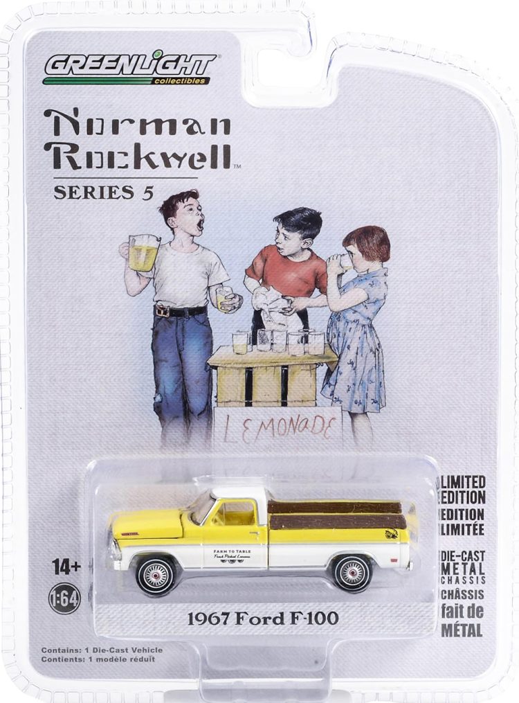 Greenlight - 1:64 1967 Ford F-100 - Norman Rockwell Series 5 - Image 2