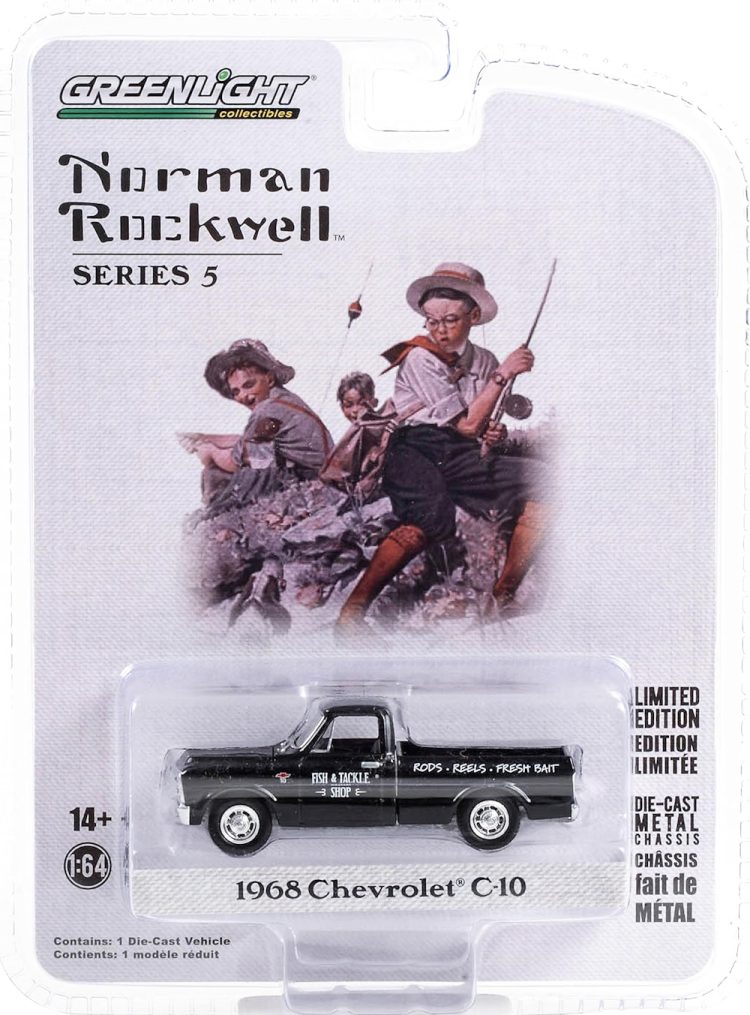 Greenlight - 1:64 1968 Chevrolet C-10 - Norman Rockwell Series 5 - Image 2