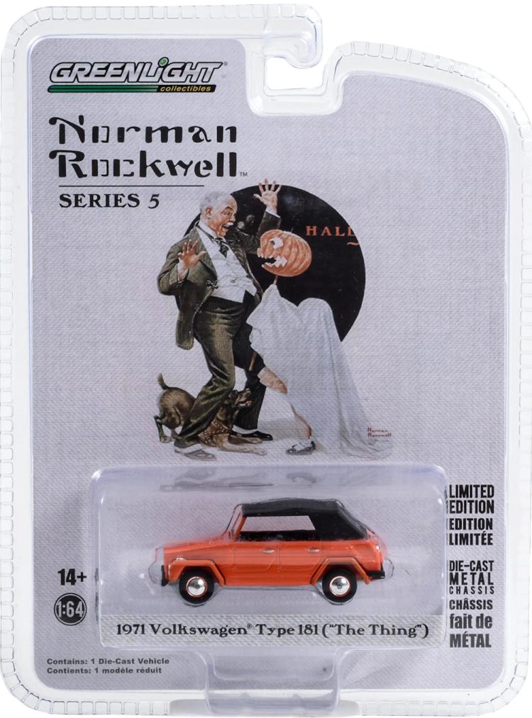 Greenlight - 1:64 1971 Volkswagen Type 181 ["The Thing"] - Norman Rockwell Series 5 - Image 2