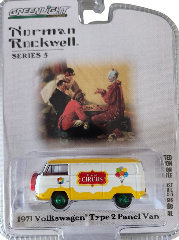 Greenlight - 1:64 1971 Volkswagen Type 2 Panel Van - Norman Rockwell Series 5 - Image 2