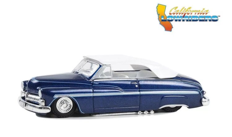 Greenlight - 1:64 California Lowriders Series 4 1950 Mercury Eight Chopped Top Convertible