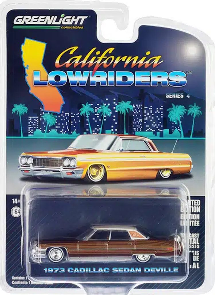 Greenlight - 1:64 California Lowriders Series 4 1973 Cadillac Sedan DeVille - Image 3