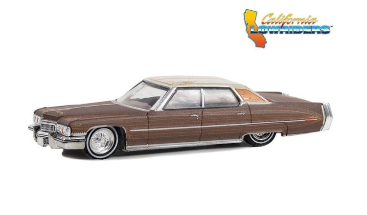 Greenlight - 1:64 California Lowriders Series 4 1973 Cadillac Sedan DeVille