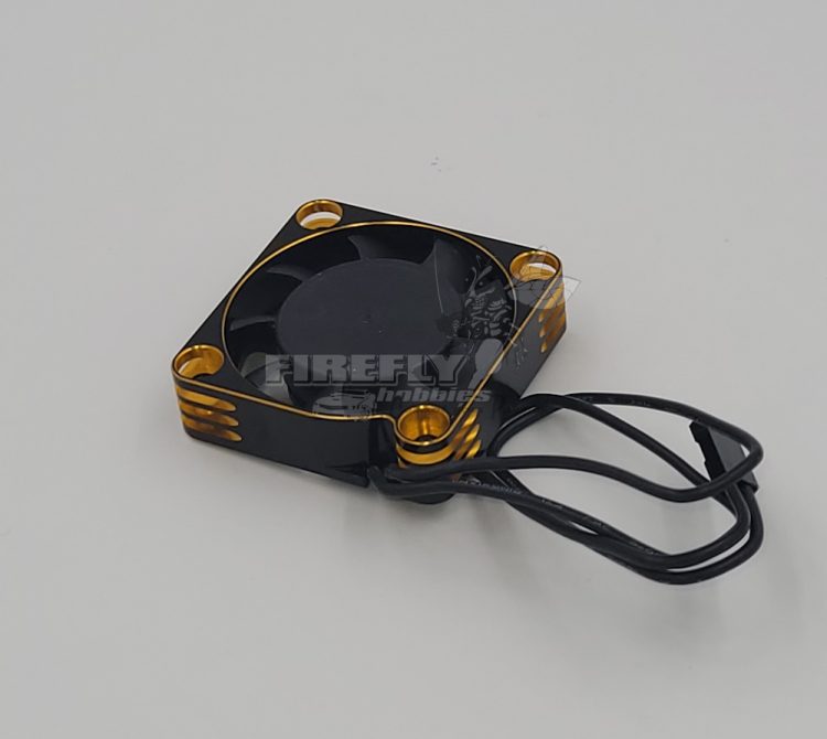 Thunder Innovation - Alloy Motor Cooling Fan 5.8V-8.4V 40mm (Yellow)