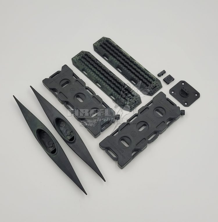 Thunder Innovation - 1/10 Crawler Acc. Canoe/Gas Tank/Recovery Traction Boards