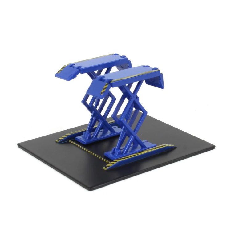 Greenlight - 1:64 Double Scissor Lifts series 1 - Blue