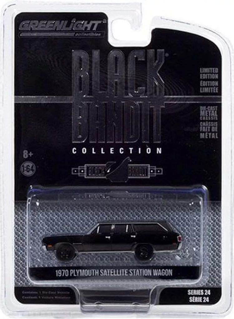 Greenlight - 1:64 Black Bandit Collection Series 24 - 1970 Plymouth Satellite Station Wagon - Image 2