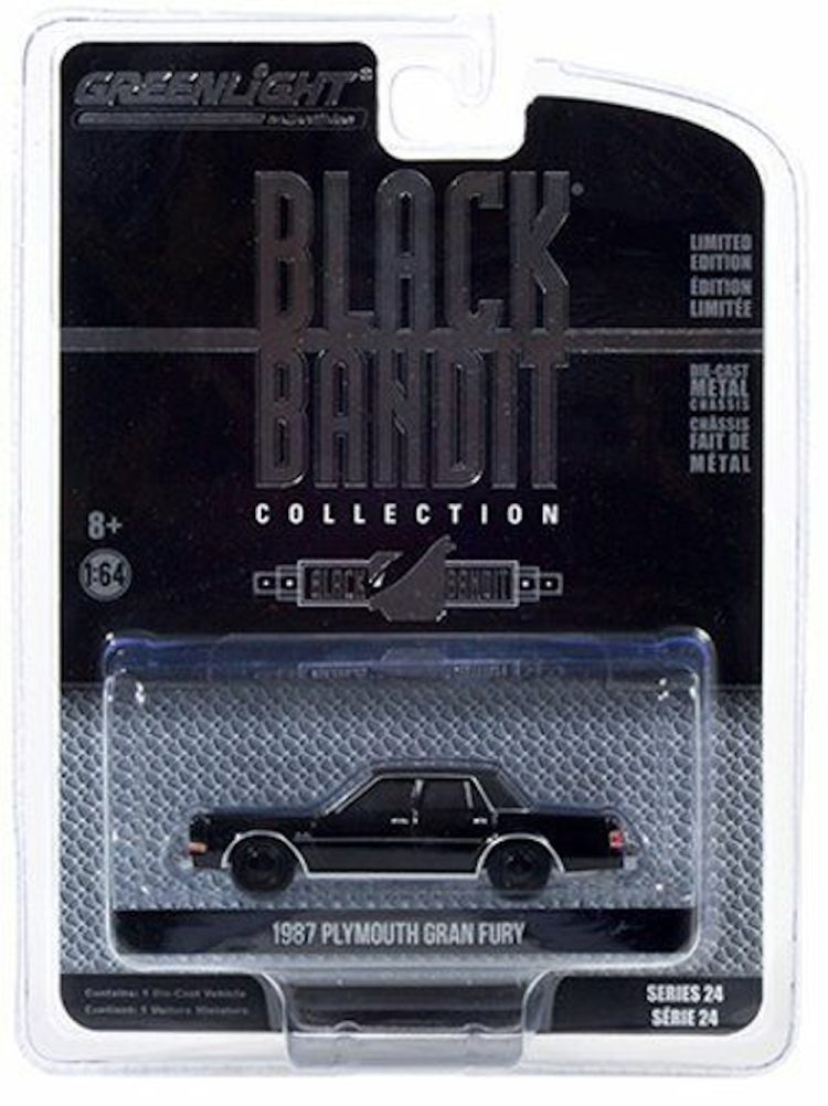 Greenlight - 1:64 Black Bandit Collection Series 24 - 1987 Plymouth Gran Fury - Image 2