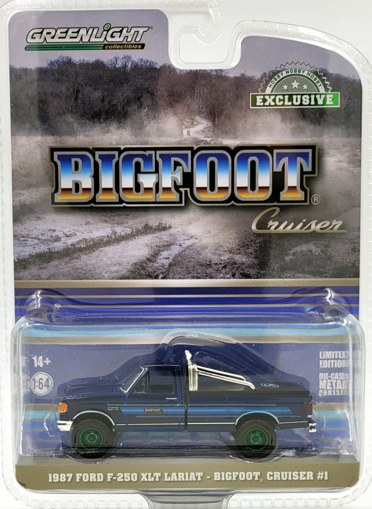 Greenlight – 1:64 1987 Ford F-250 XLT Lariat – Bigfoot, Cruiser #1 (Chase) - Image 3