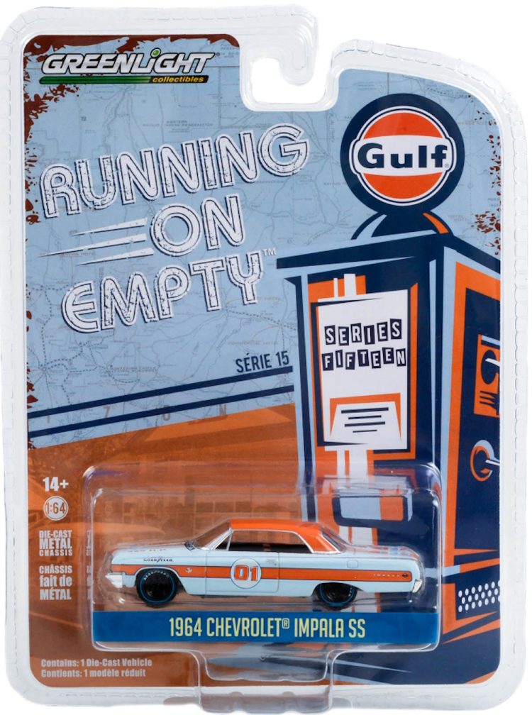 Greenlight - 1:64 Running on Empty Series 15 1964 Chevrolet Impala SS - Image 2