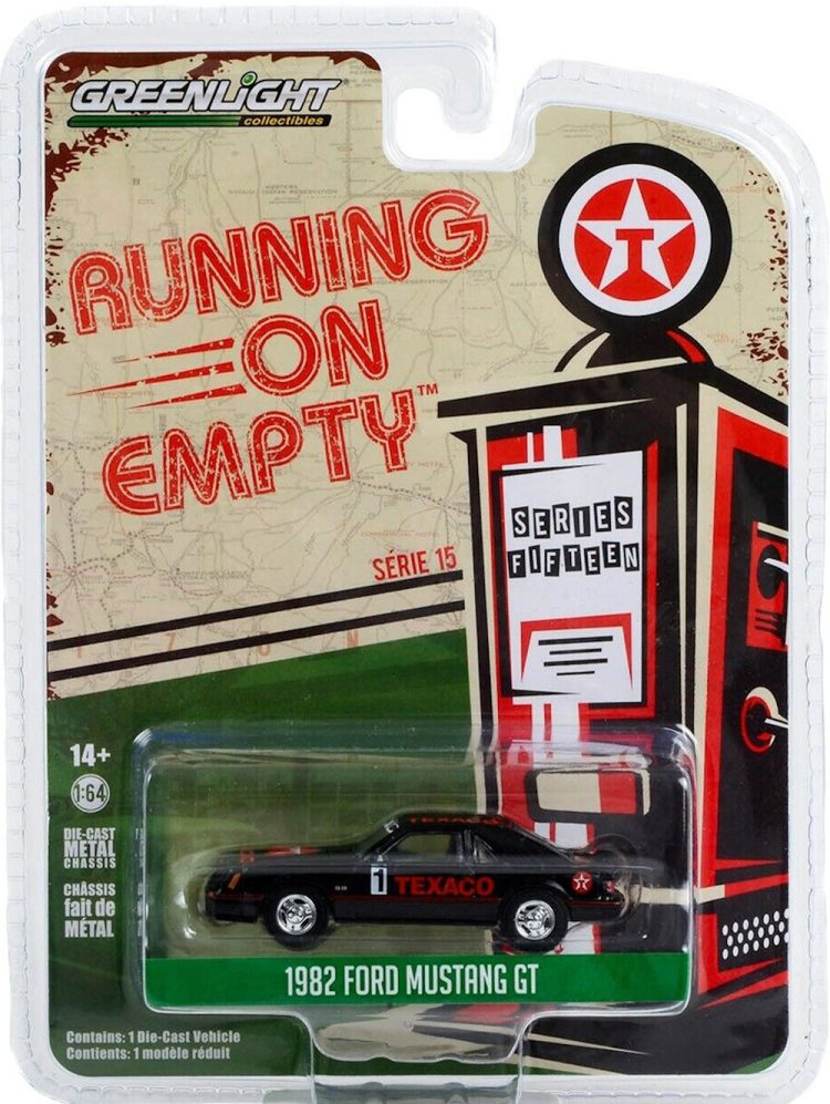 Greenlight - 1:64 Running on Empty Series 15 1982 Ford Mustang GT - Image 2