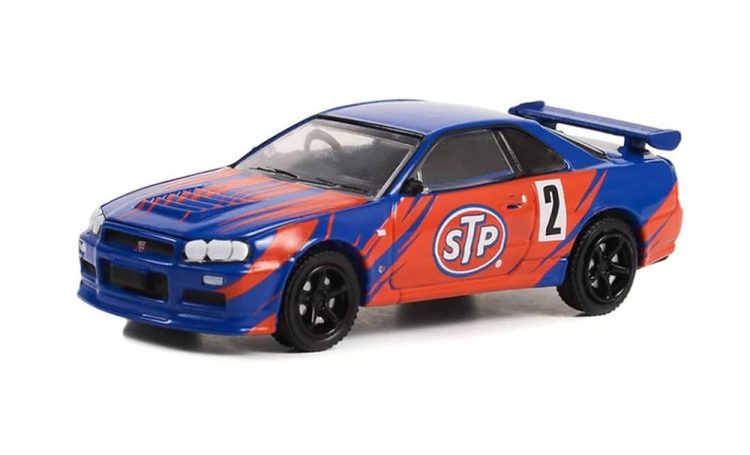 Greenlight - 1:64 Running on Empty Series 15 2002 NIssan Skyline GT-R