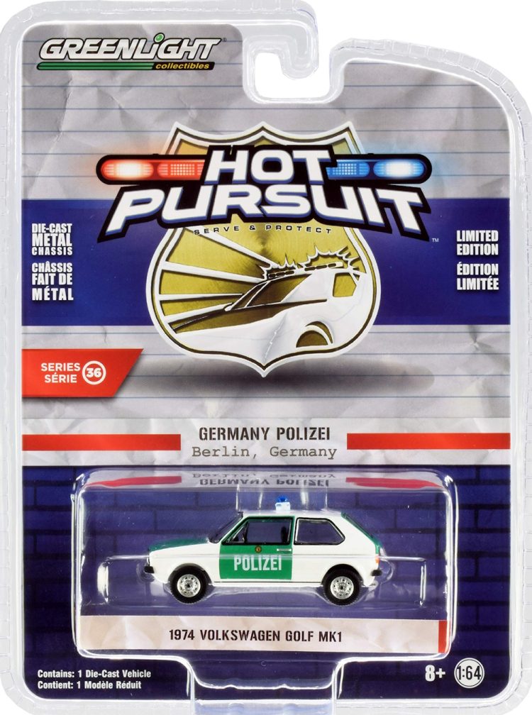 Greenlight - 1:64 Hot Persuit Series 36 1974 Volkswagen Golf MK1 - Image 2
