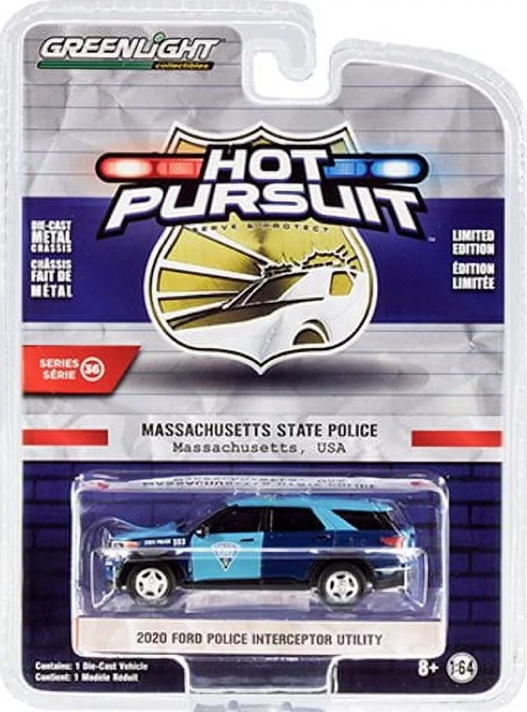 Greenlight - 1:64 Hot Persuit Series 36 2020 Ford Police Interceptor Utility - Image 2