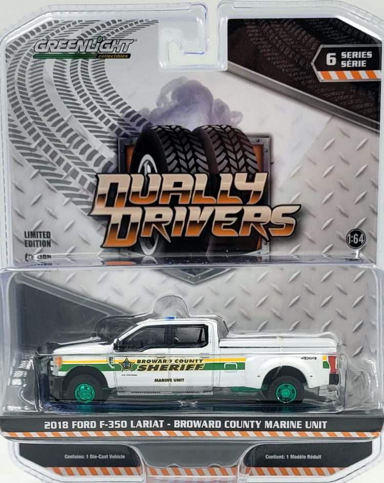 Greenlight - 1:64 Dually Drivers Series 6 2018 Ford F-350 Lariat (Chase) - Image 3