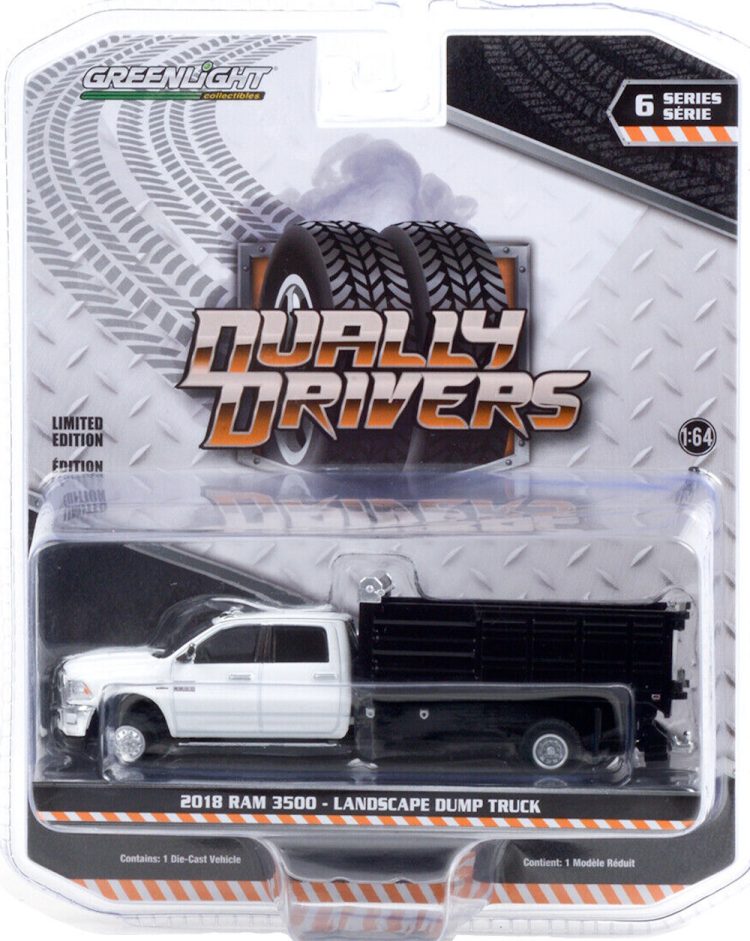 Greenlight - 1:64 Dually Drivers Series 6 2018 RAM 3500 - Image 2