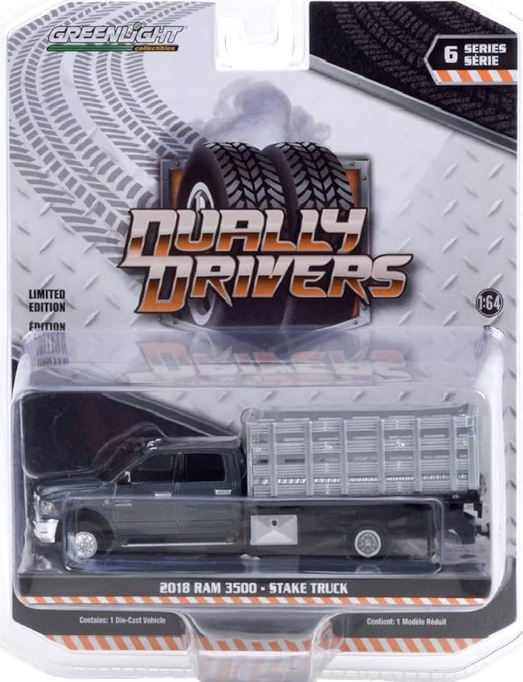 Greenlight - 1:64 Dually Drivers Series 6 2018 RAM 3500 - Image 2