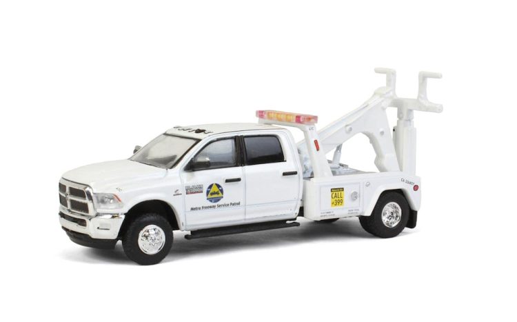 Greenlight - 1:64 Dually Drivers Series 8 2018 RAM 3500 Dually Wrecker