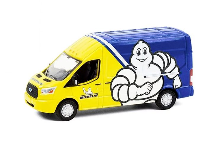 Greenlight - 1:64 Route Runners Series 2 - 2019 Ford Transit - Michelin Tires