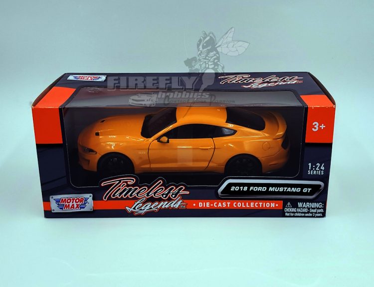 Motormax - 1:24 2018 Ford Mustang GT "Timeless Legends" - Image 2