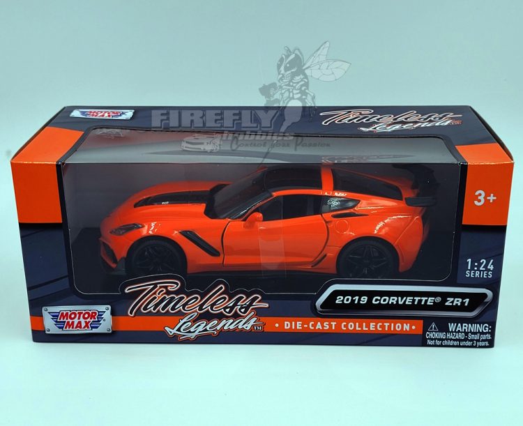 Motormax - 1:24 2019 Corvette ZR1 "Timeless Legends" - Image 2