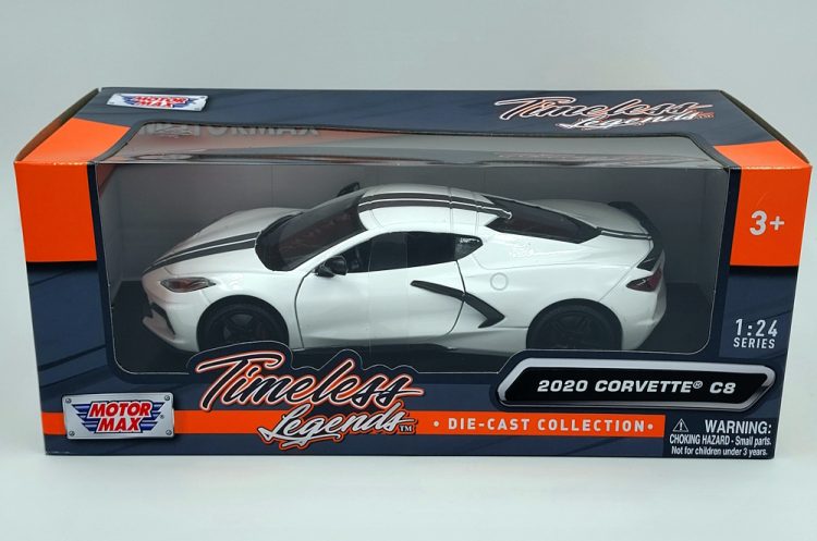 Motormax - 1:24 2020 Corvette C8 "Timeless Legends" - Image 2