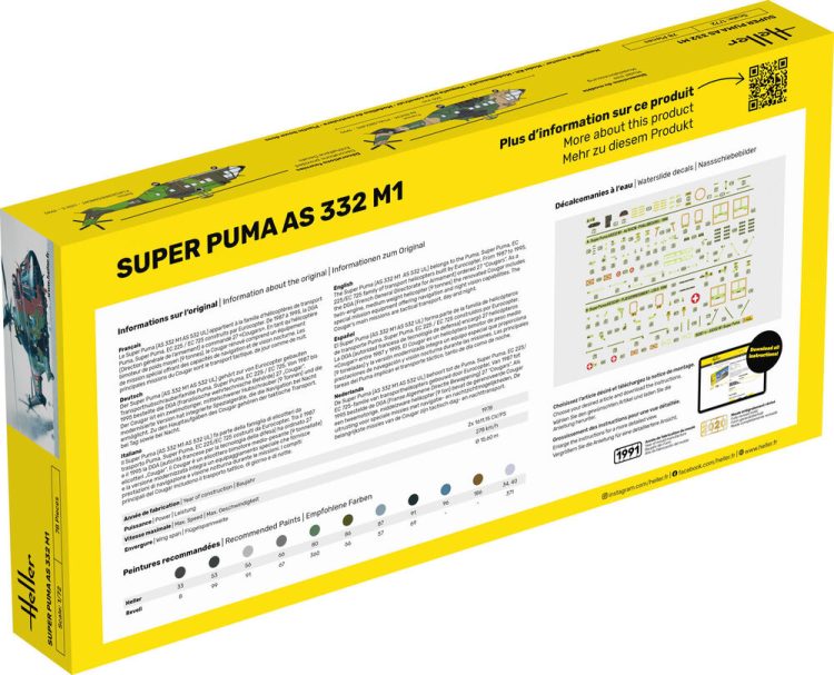 Heller - 1:72 Super Puma AS 332 M1 - Image 2