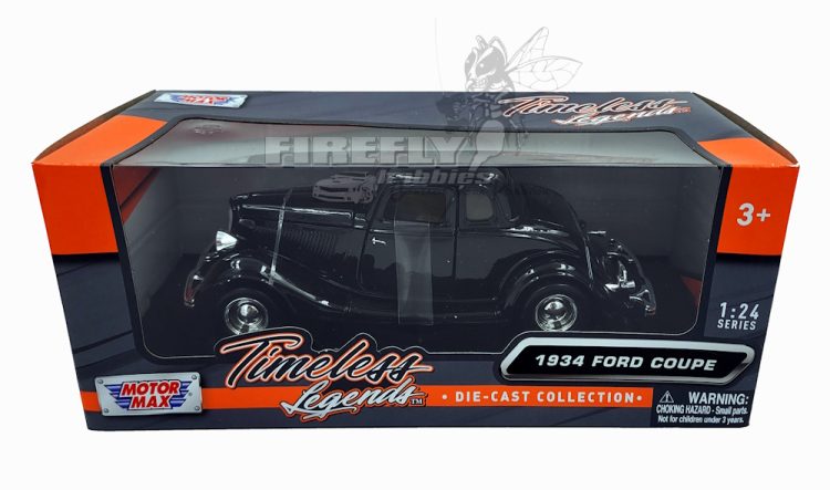 Motormax - 1:24 1934 Ford Coupe "Timeless Legends" - Image 3