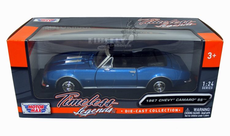 Motormax - 1:24 1967 Chevy Camaro SS "Timeless Legends" - Image 2