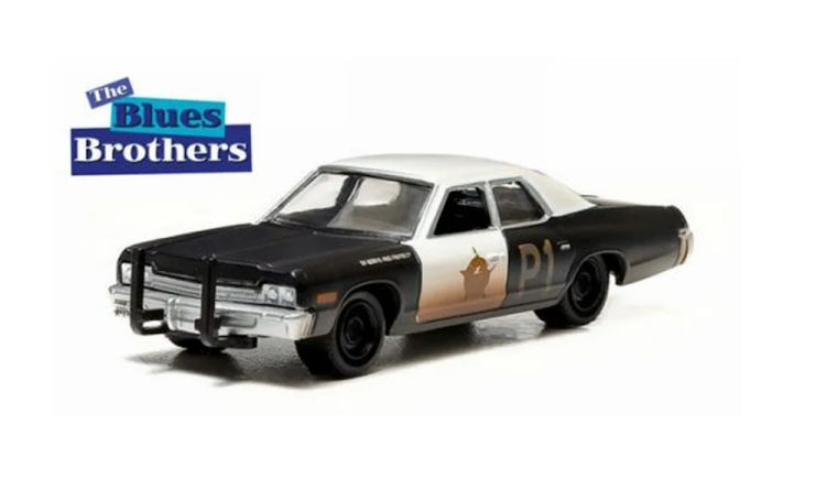 Greenlight - 1:24 1974 Dodge Monaco "Bluesmobile"