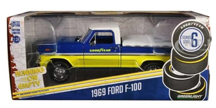 Greenlight - 1:24 1969 Ford F-100 (Good Year) Running on Empty Series Six - Image 2