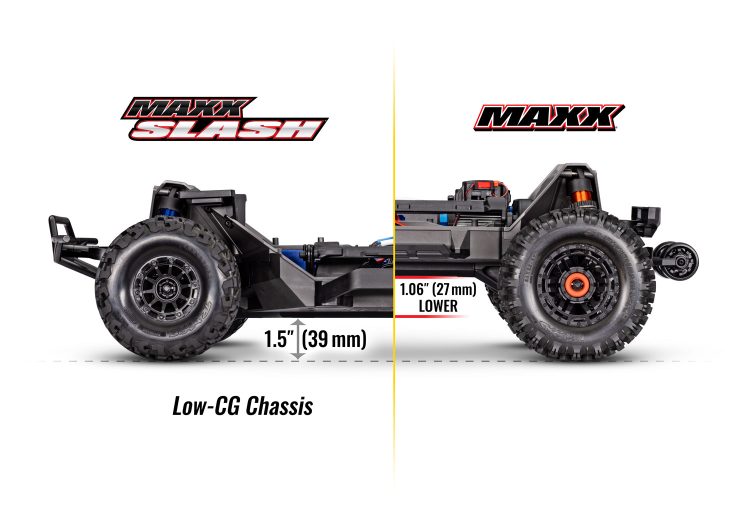 Traxxas – MAXX Slash 6S Brushless (Blue) - Image 10