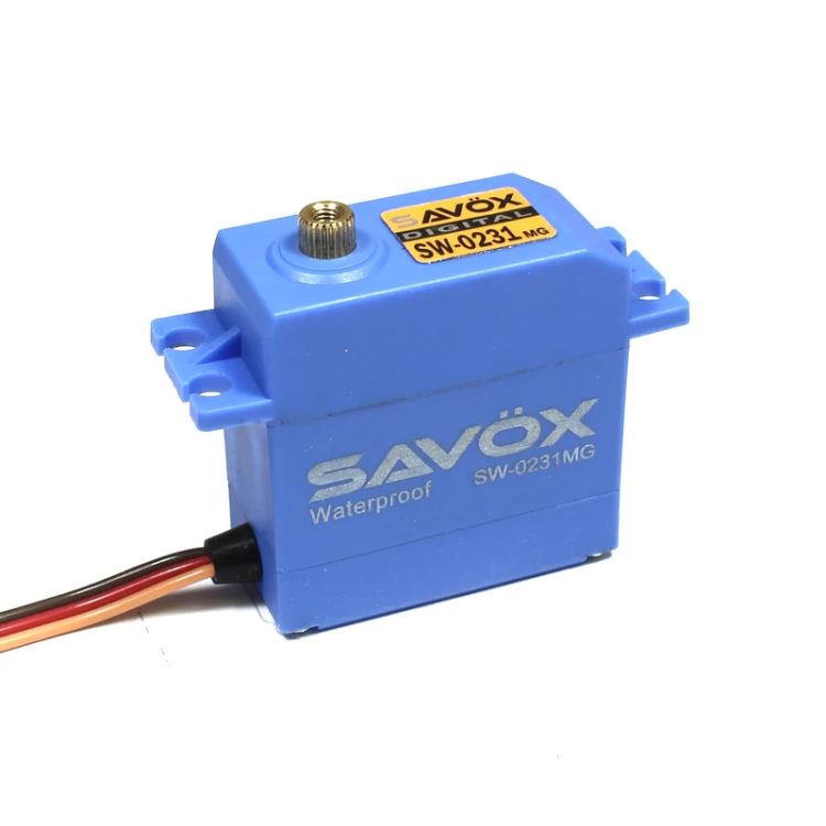 Savox - SW-0231MG Waterproof, High Torque, Digital Servo