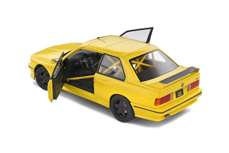 Solido – 1:18 BMW E30 M3 – Yellow - Image 7