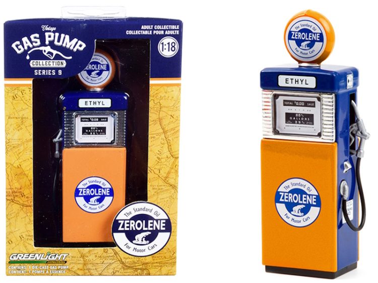 Greenlight - 1:18 Vintage Gas Pump Series 9 - 1951 Wayne 505 "Zerolene The Standard Oil"