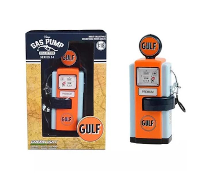 Greenlight - 1:18 Vintage Gas Pump Series 14 - 1948 Wayne 100-A "Gulf Oil"