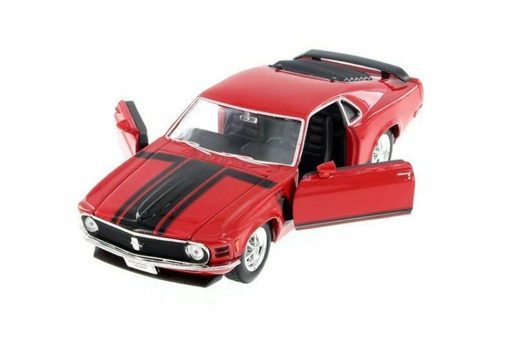 Welly - NEX 1:24 1970 Ford Mustang Boss 302 - Red