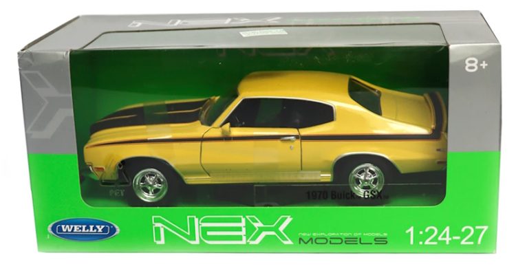 Welly - NEX 1:24 1970 Buick GSX - Yellow - Image 4