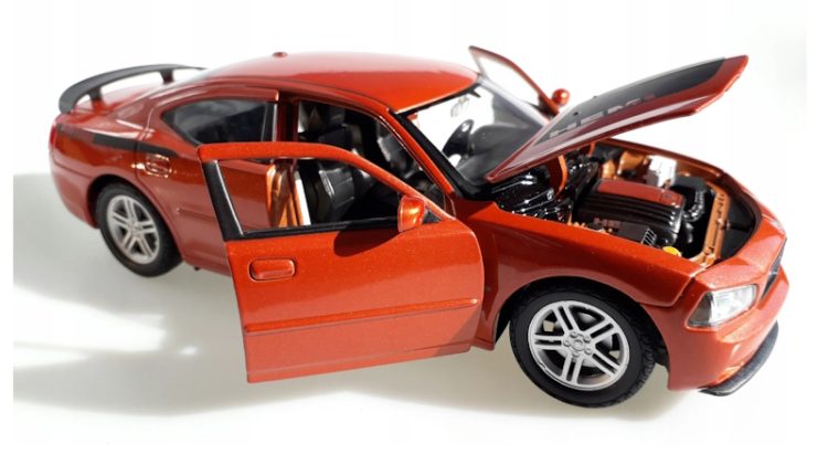 Welly - NEX 1:24 2006 Dodge Charger Daytona R/T - Copper - Image 2