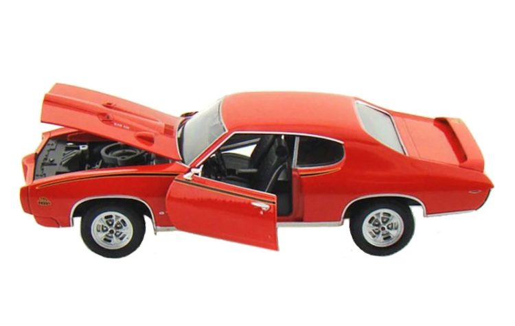 Welly - NEX 1:24 1969 Pontiac GTO - Orange - Image 2