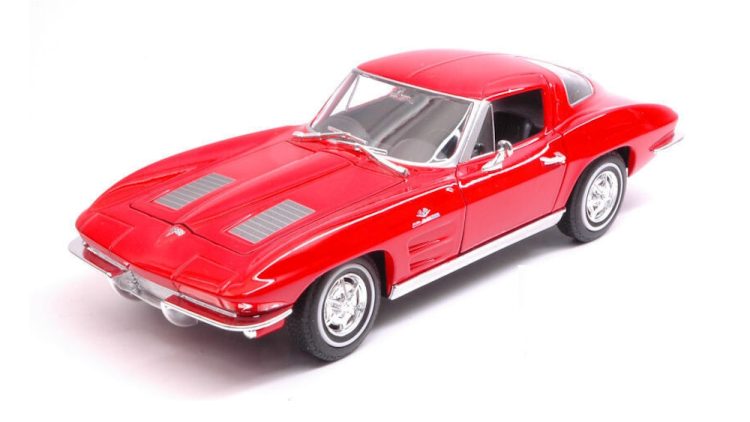 Welly - NEX 1:24 1963 Chevrolet Corvette - Red