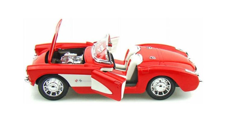 Welly - NEX 1:24 1957 Chevrolet Corvette - Image 2