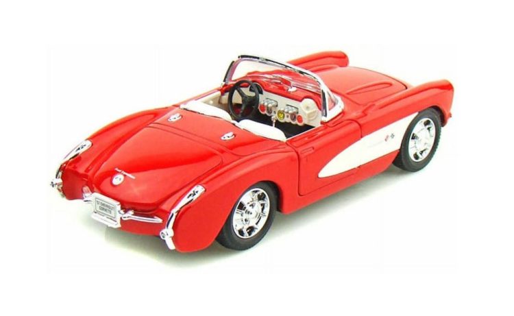 Welly - NEX 1:24 1957 Chevrolet Corvette - Image 3