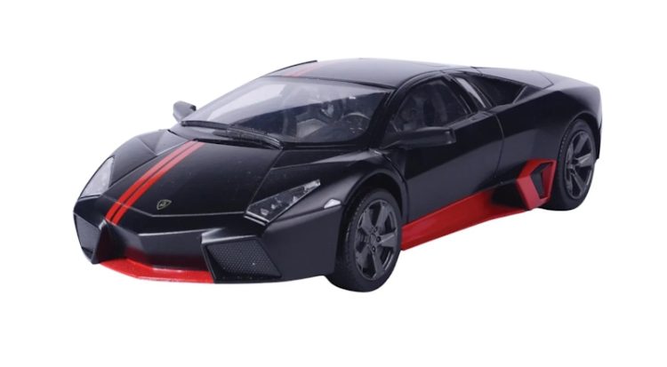 Motormax - 1:24 Lamborghini Reventon - Matt Black "GT Racing"