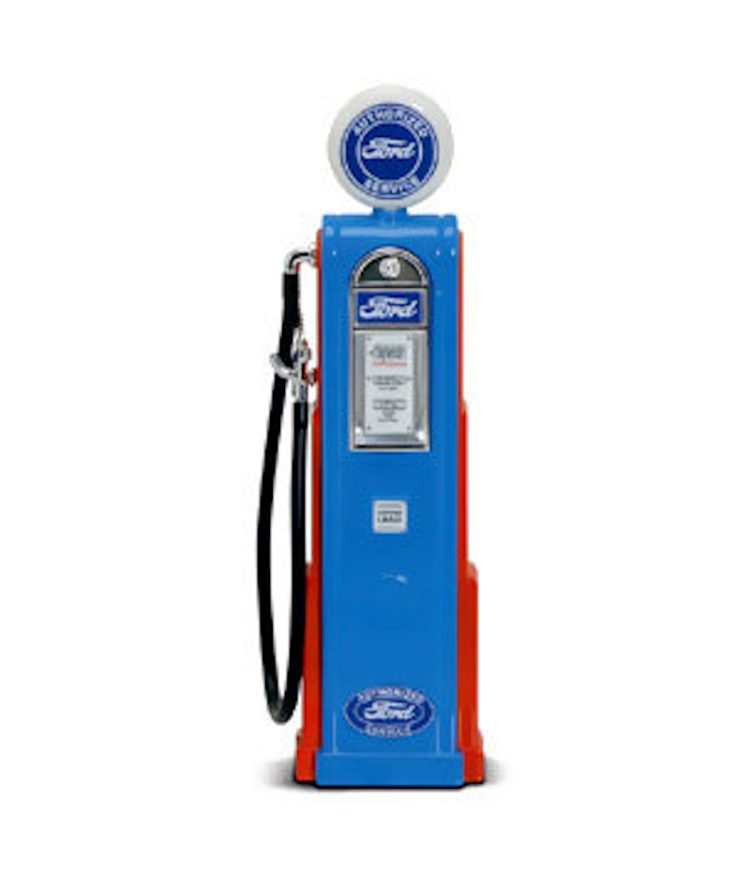 Lucky Die Cast - 1:18 Gas Pump - Ford Service (Digital)