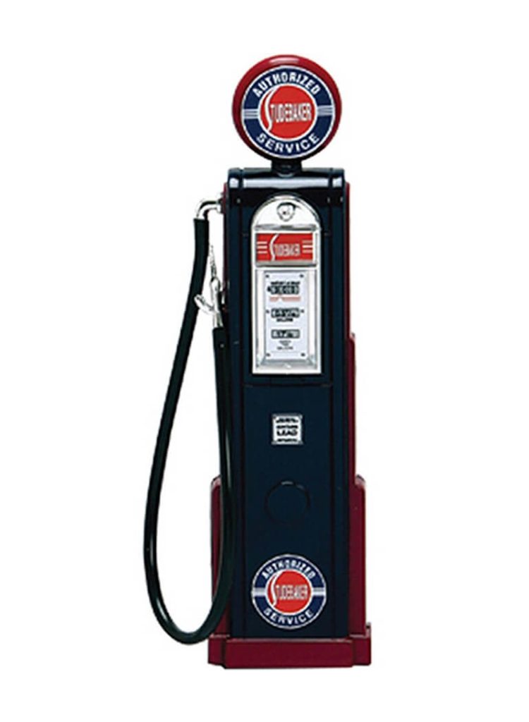 Lucky Die Cast - 1:18 Gas Pump - Studebaker Service (Digital)